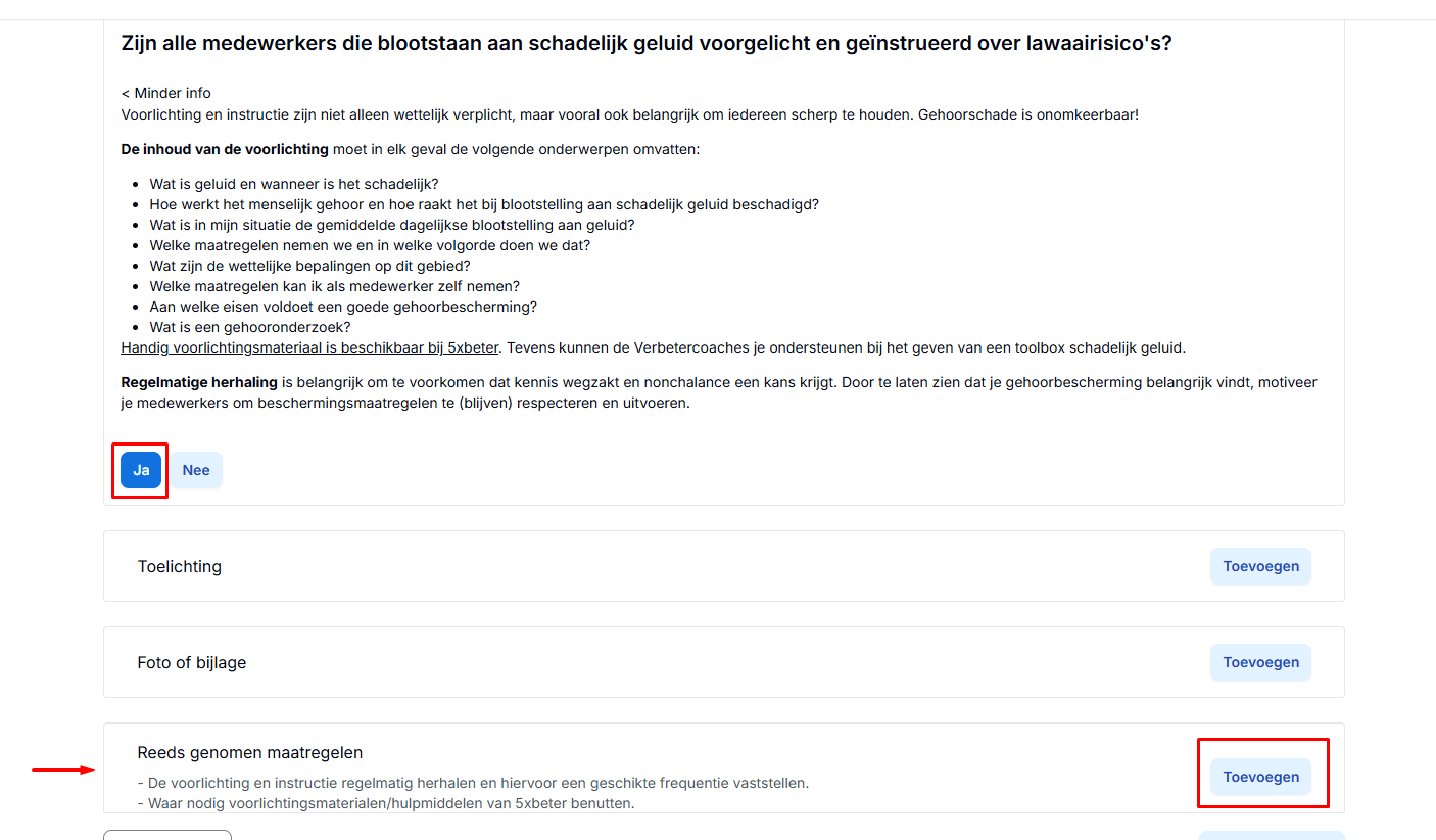 InventarisatieVragenReedsGenomenMaatregelen
