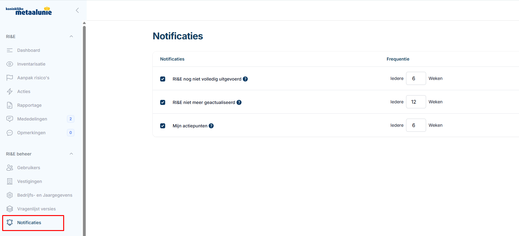 Notificaties